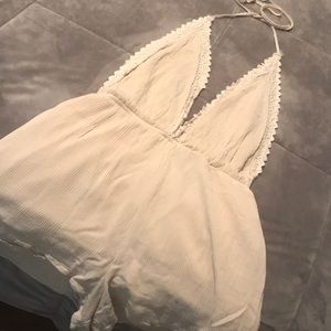 Medium Cream Romper- Kendall & Kylie